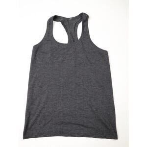 Lululemon Swiftly Tech Racerback Tank Dark Gray Size 10 Athletic Workout Top
